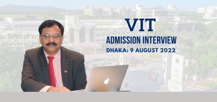 VIT Scholarship Interview in Dhaka